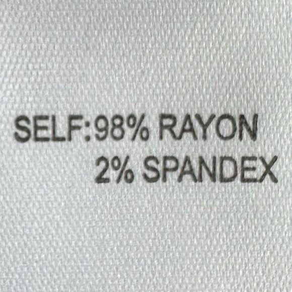 NWT Jane & Delancey Tropical Palm Leaf Print Multicolor Short-sleeve Button Down - Picture 10 of 10